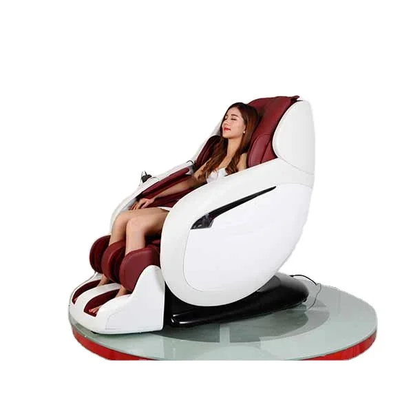 2021 Real Relax Massage Chair Full Body Zero Gravity Shiatsu Massage Recliner with Air Pressure and Heat Foot Roller