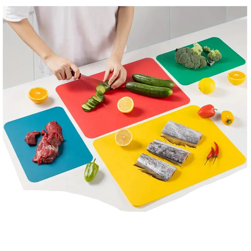 ZSPE Anti Slip Small Kitchen Multifunctional Folding Plastic Cutting Board For Fruits Chopping With Customizable Logo
