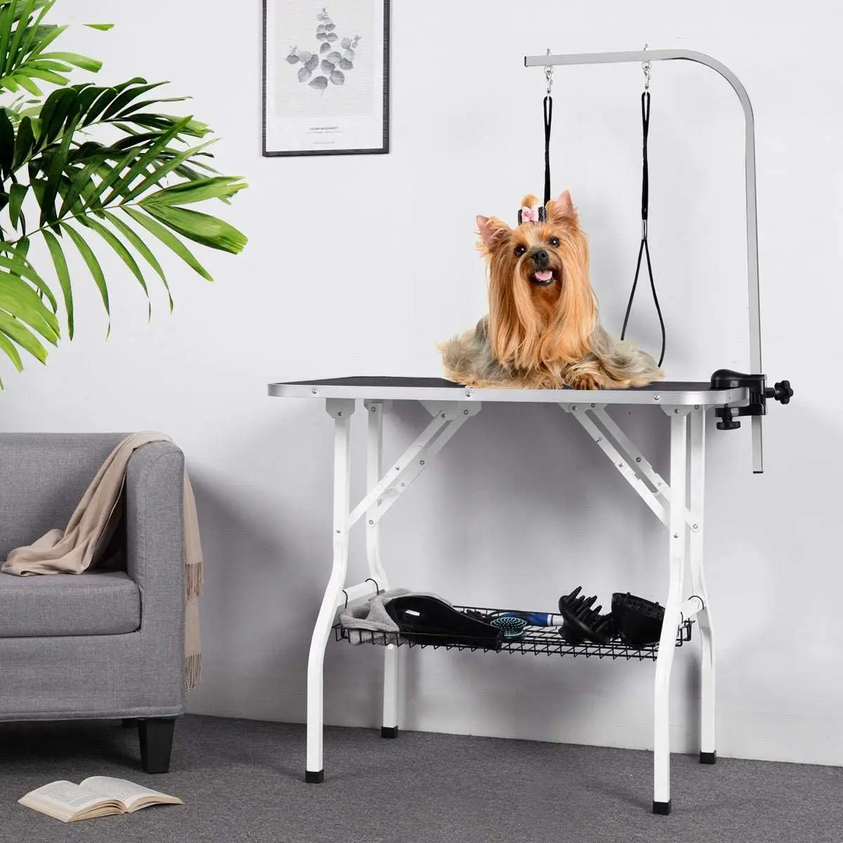 Manufacturer Grooming Table for Cats Dogs Anti Slip  Grooming Table Large Professional Pet Grooming Table