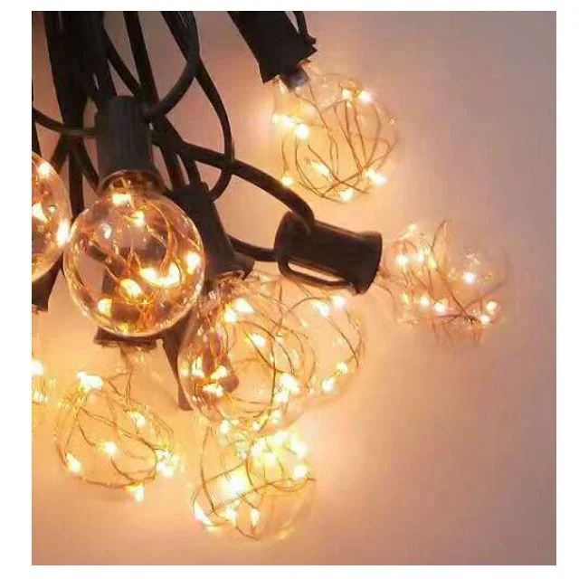 High Quality G40 Led Copper Wire Bulb For String Lights Christmas Light
