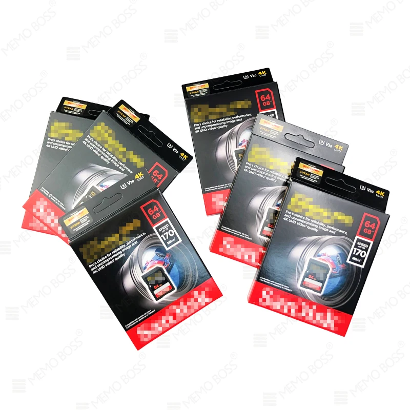 Wholesale Mini TF Memory Cards 2GB 4GB 8GB 16GB 32GB 64GB 128GB 256GB 512GB Memory Cards