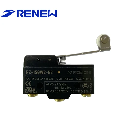 Z series plunger   Basic 15a 250v micro switch