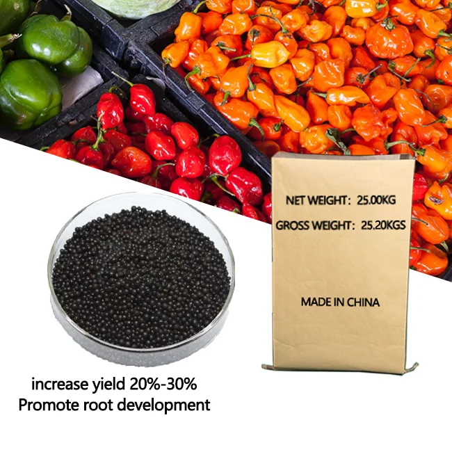 Seaweed Granular Fertilizer12-0.5-4 biostimulant agriculture fertilizers agriculture fertilizers  plant fertilizer