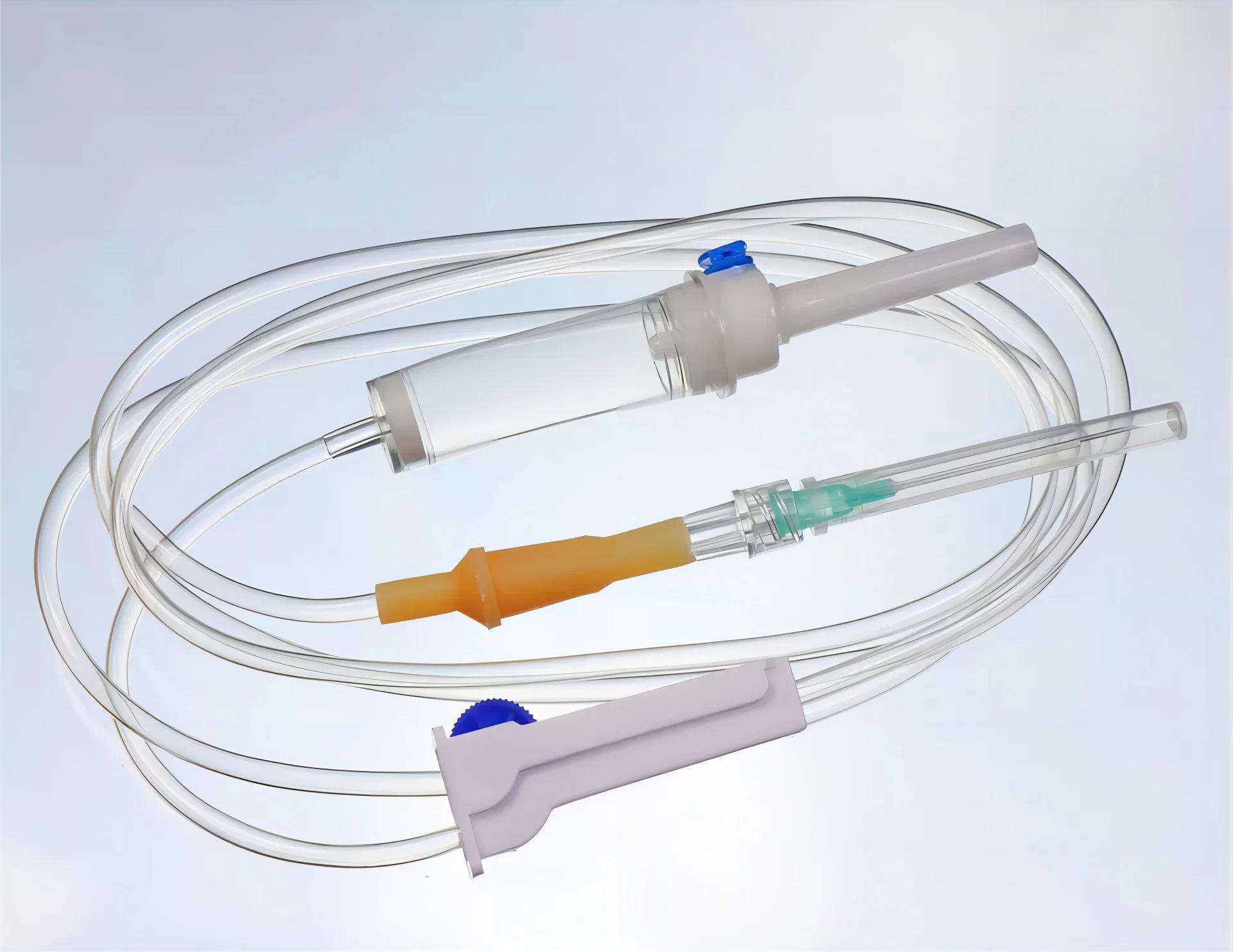 Pediatric Sterile Infusion IV Sets with Flow Regulators