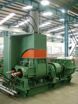Rubber dispersion kneader mixing quick kneader to knead rubber