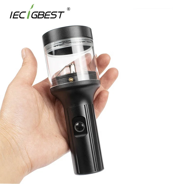IECIGBEST Stainless Steel Herb Grinder Electric 1600mah Herb Grinder with 2 Blades in Stock Fast delivery (1600212273475)