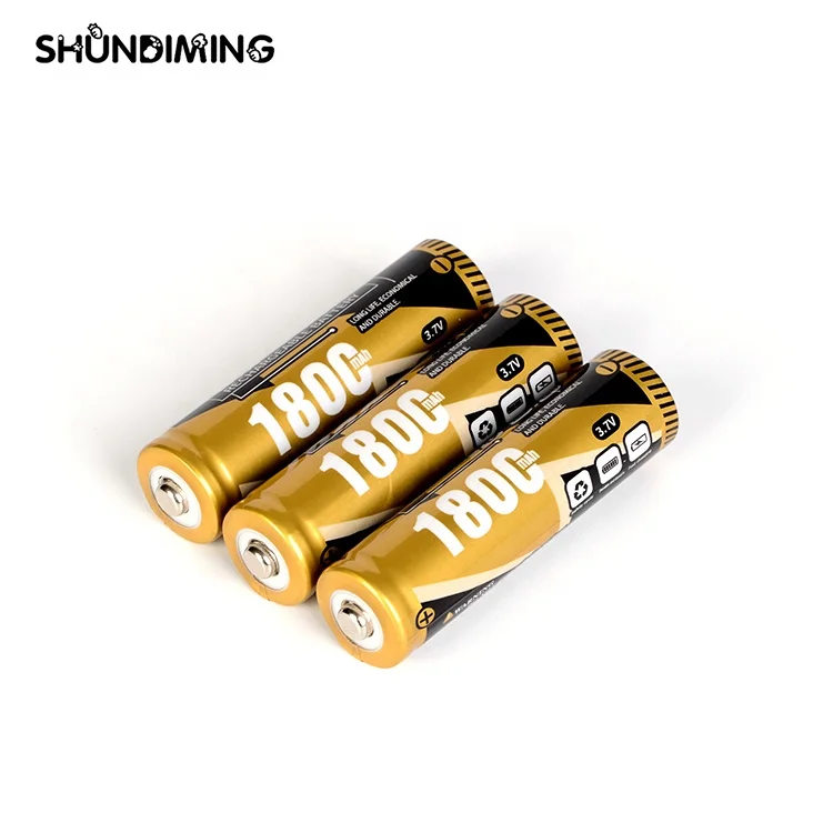 Лучшее качество оригинальный аккумулятор 18650 полная емкость 1800 мАч фонарик 3 7 в напряжение перезаряжаемая