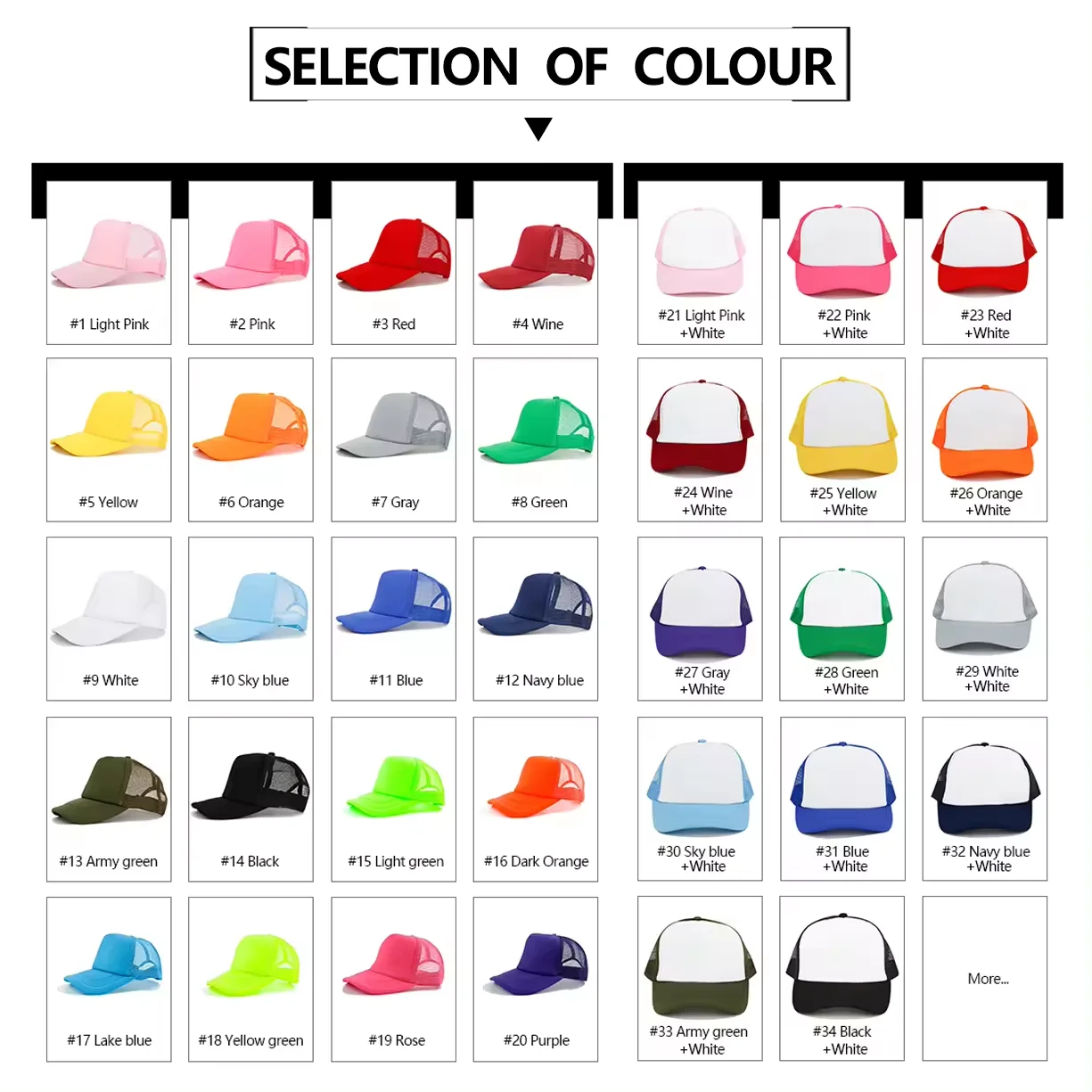 Oem Gorras Personalized Custom Print 3d Logo Embroidery Blank Sport Golf Dad Plain Foam Baseball Trucker Mesh Cap Hat