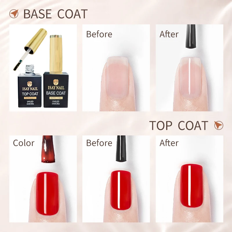 Wholesale cheap price hema free tip free 15ml good quality gel polish base and color base