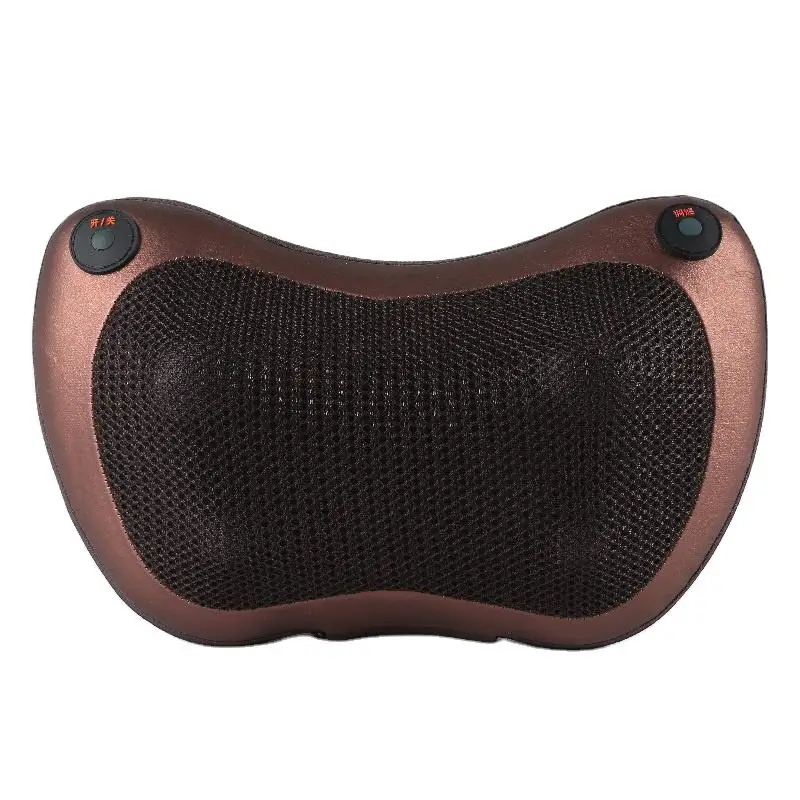 Electric Shiatsu Massage Pillow Deep Kneading Neck Pillow with 2 Buttons Function for Neck Back Shoulder Painful