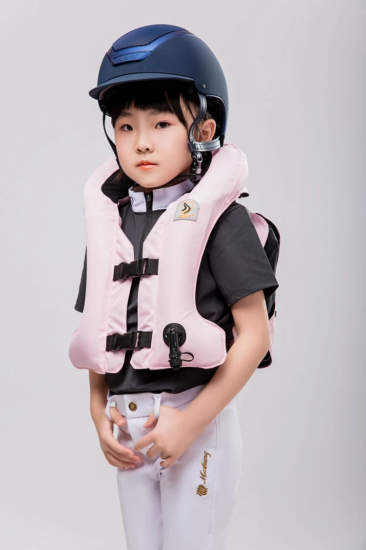 Wholesale customized personal protection equipment horse riding safety airbag vest motorcycle without co2 cartridge