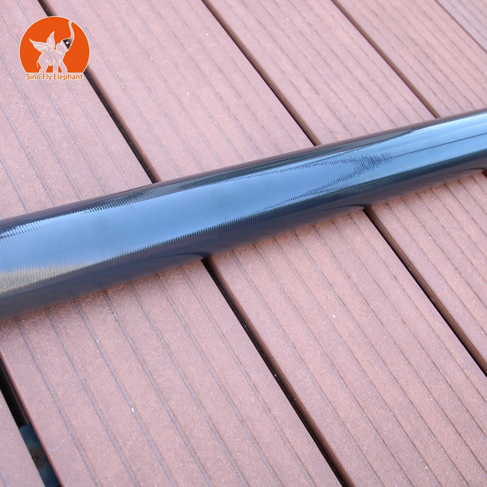 60ft jual carbon fiber lembaran telescopic fishing rod pole pipes shaft carbon fiber tube