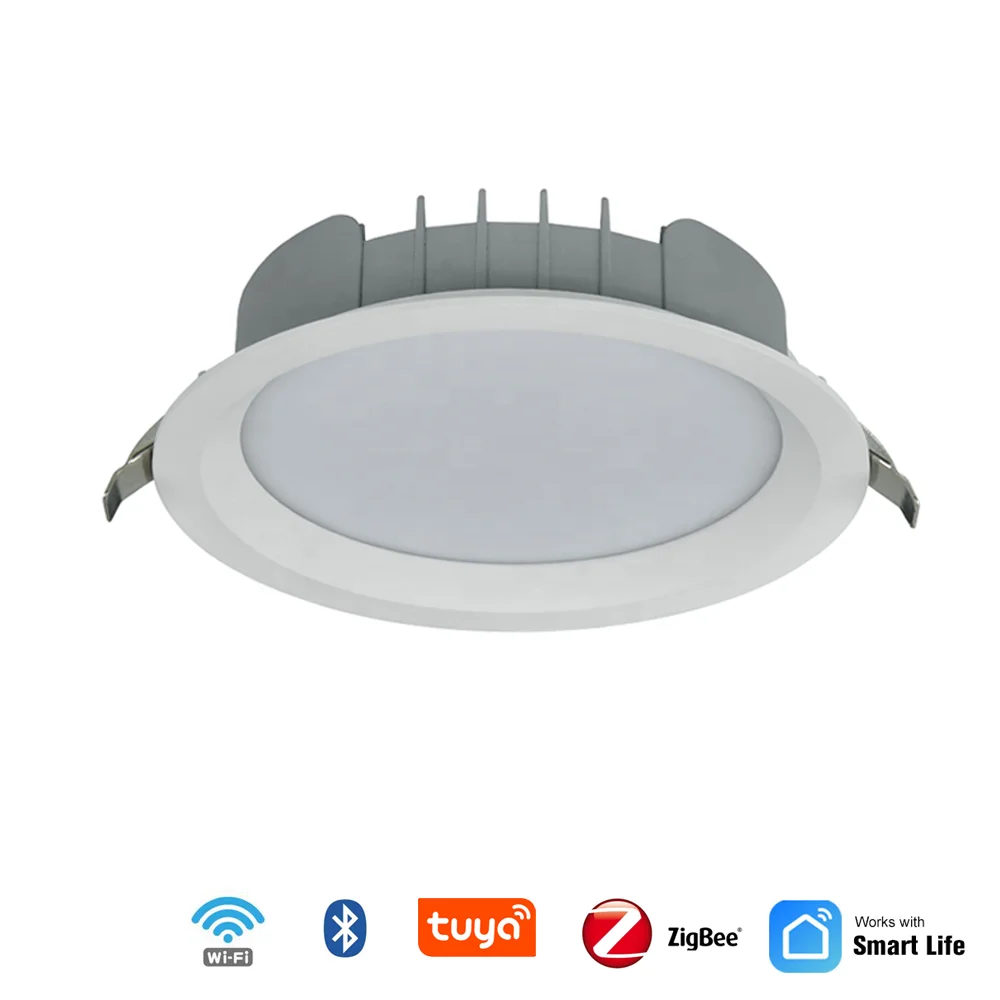 120 lm/w Customizable Top Quality New Downlight Switch for CCT Trimless Install 8W 12W 15W 20W 24W 30W 35W LED COB Down Light