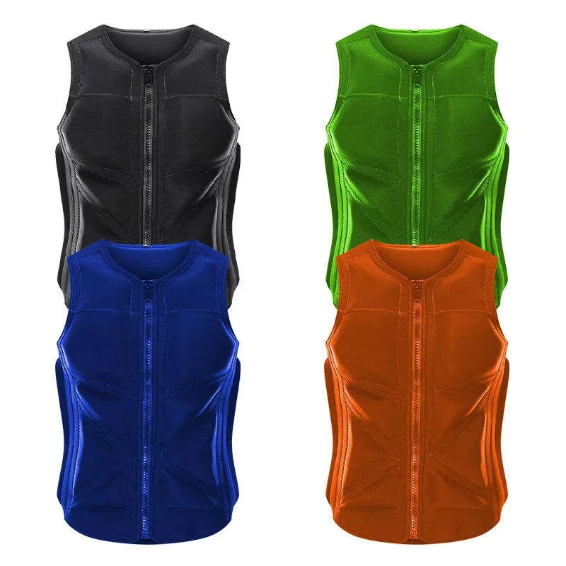 Neoprene Manufactured Fabric Float Summer Water Play Safety Life Jackets with EPE PVC Foam Material Life jacket Vest Unisex
