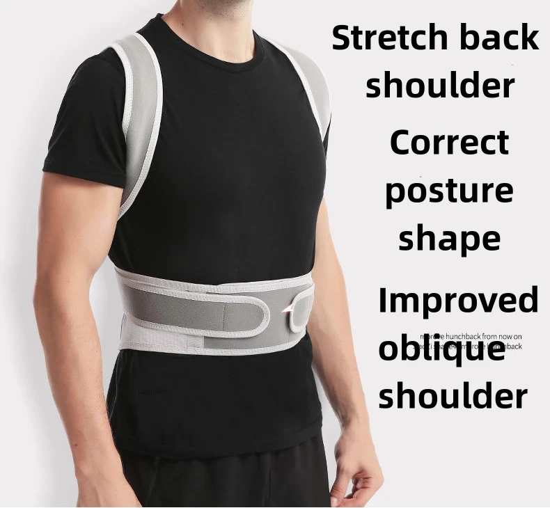 Best Sellers  Adjustable Neoprene Front Closure Therapy Back Girdle belt  Posture Corrector Back Brace