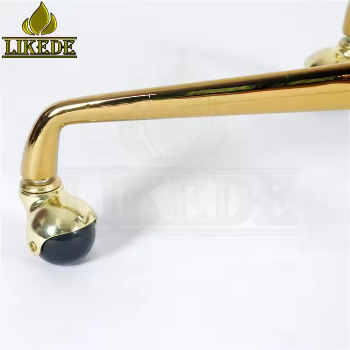 Aluminum and Brass Swivel Base Spare Parts for Sofa and Chair Furniture Legs