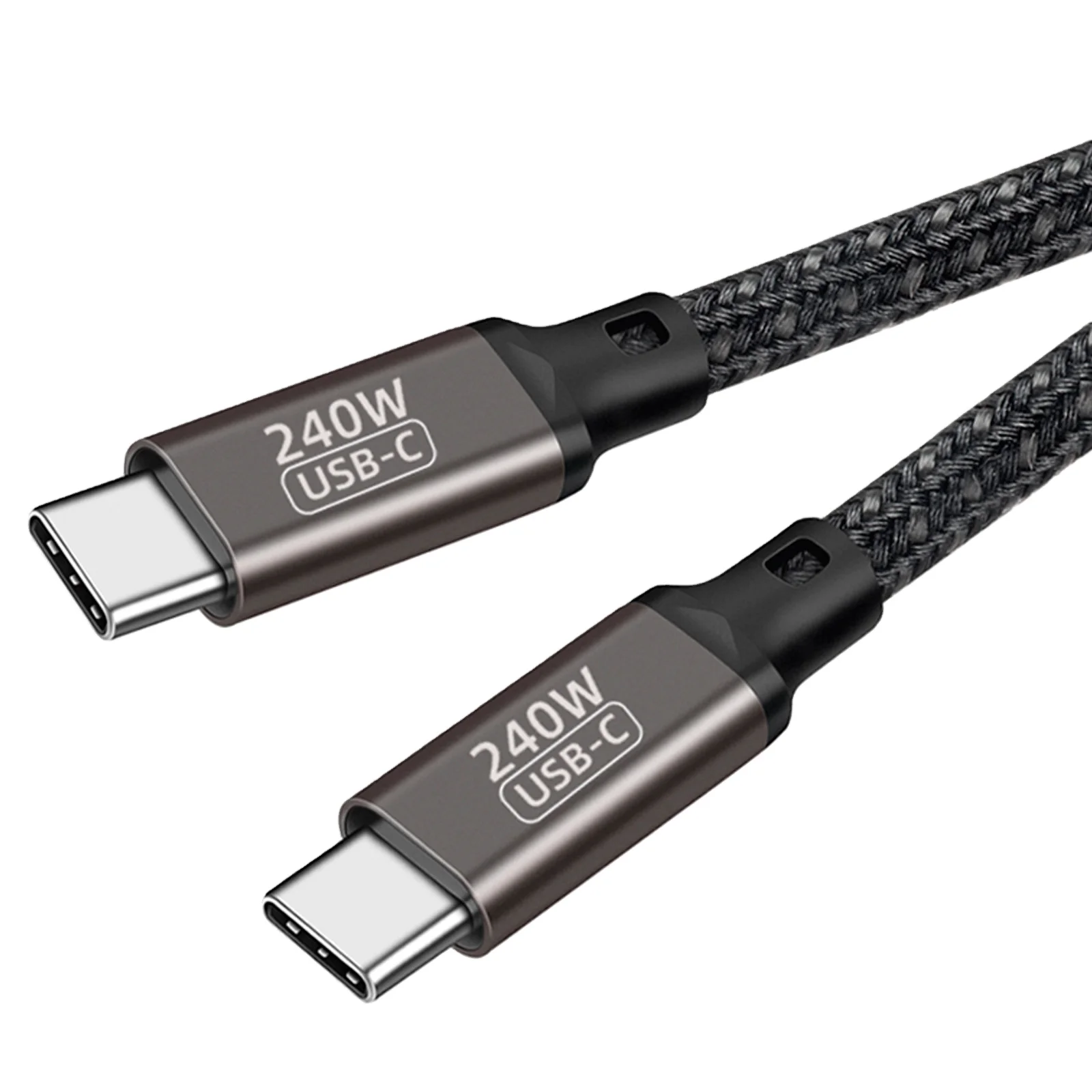 New Standard 0.2m or 3m Pd 240w High Power Fast Charging Usb C3.0 Type-c To Type-c Short Cable