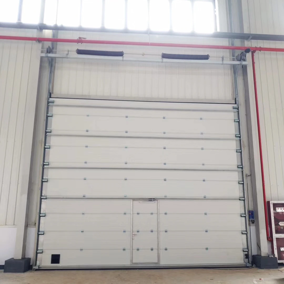 Factory Price Wholesale Industrial Automatic Electric Sectional Door With Windows