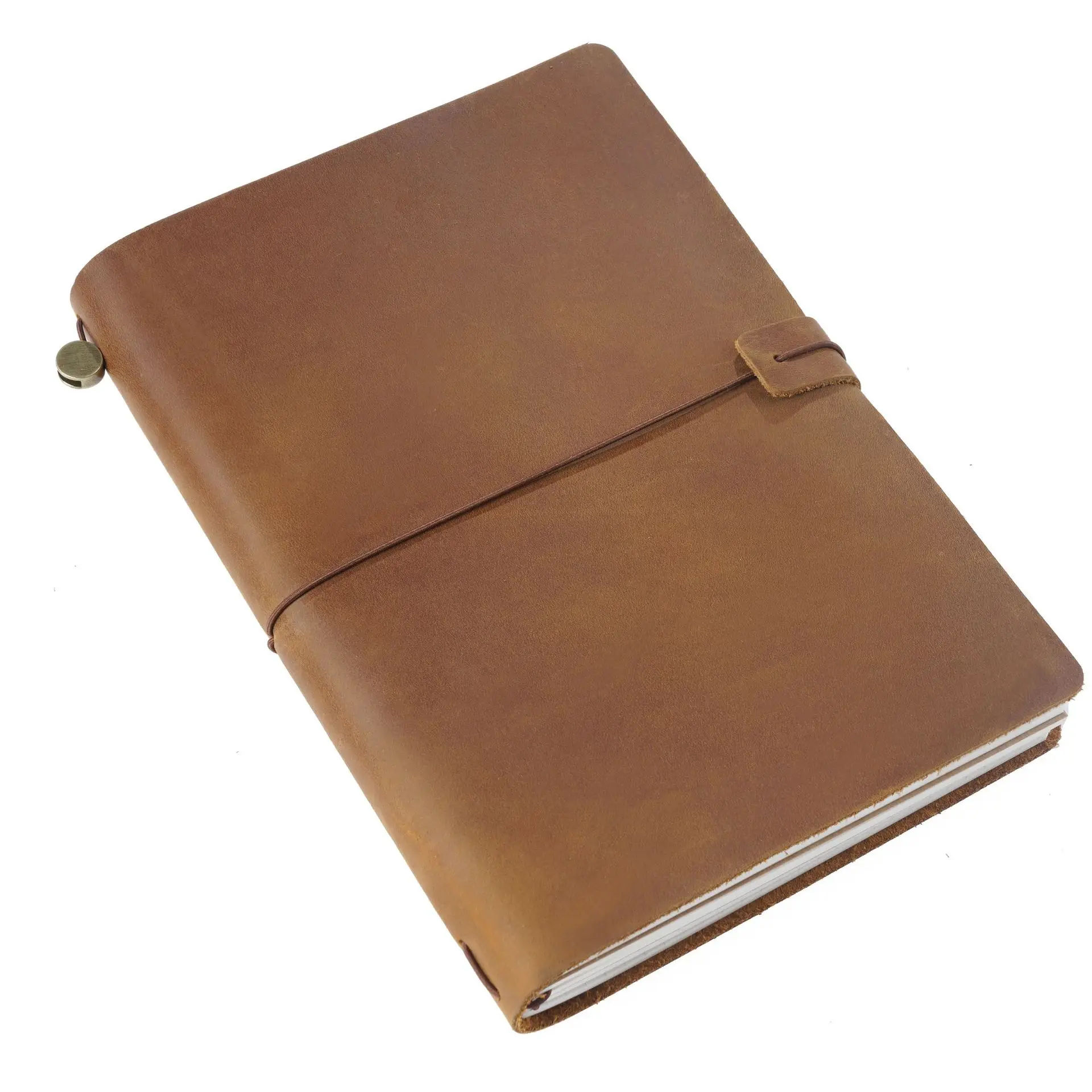 Wholesale Custom PU Leather Planner Printing Diary Creative Travel Journal