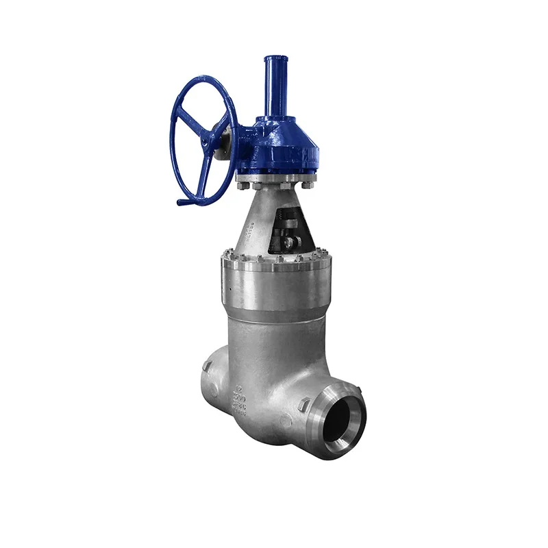 Spur gear driven welded gate valve Bevel gear driven welded gate valve