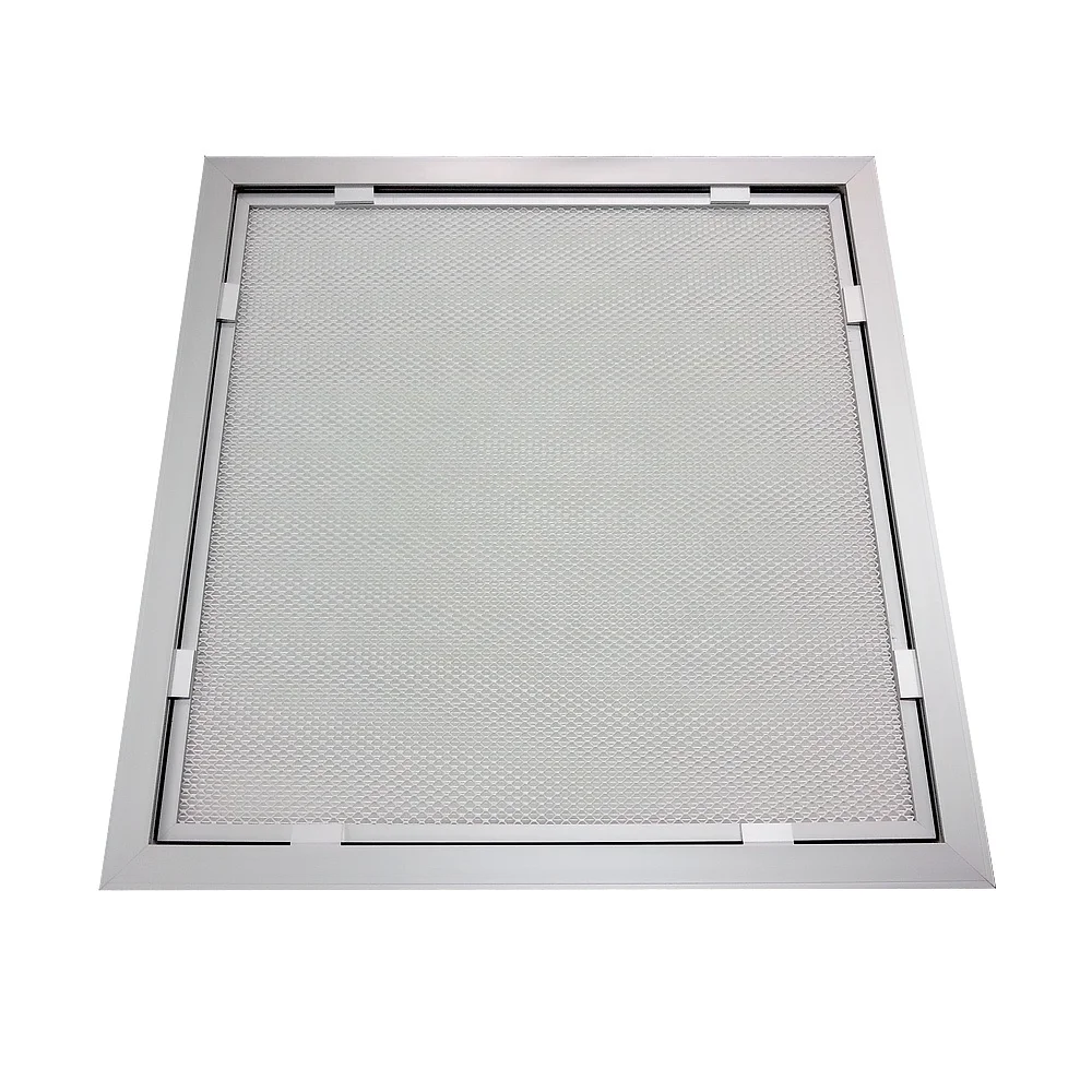 Medical Customized Manufacturing Company Cleanroom Aluminium frame HEPA Filter Ceiling Air Supply Housing HEPA Box
