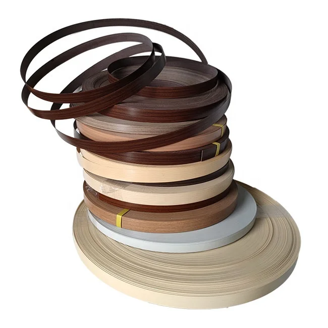 White Edge Banding 7/8 inch x 25ft PVC Edge Banding White Veneer Edging with Hot Melt Adhesive