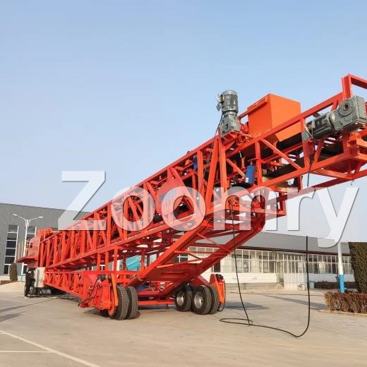 Movable Telescopic Stacker  Bulk Handling Solutions mobile stacker for mine, quarry, port or gravel aggregate