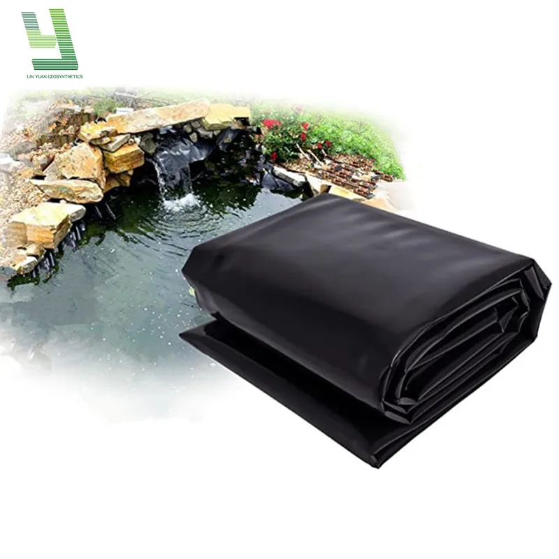 Waterproof High Density Polyethylene Liner Geomembrane Hdpe Pond Liner for Shrimp Farm Hdpe Geomembrane Sheet