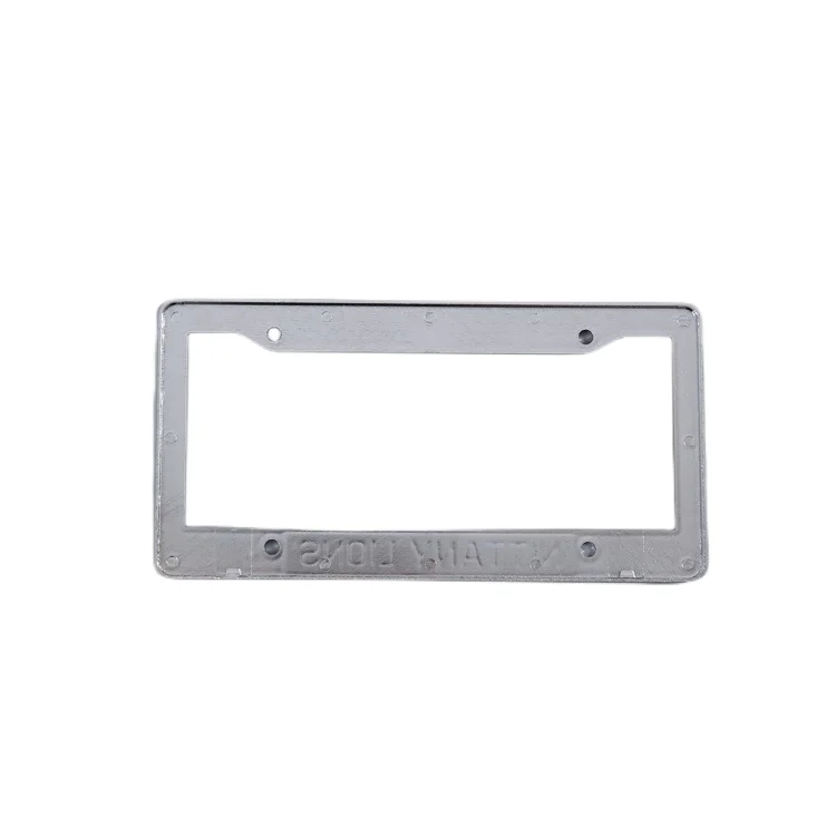 Factory Supply Attractive Price Custom 3d Metal Plate License Frame