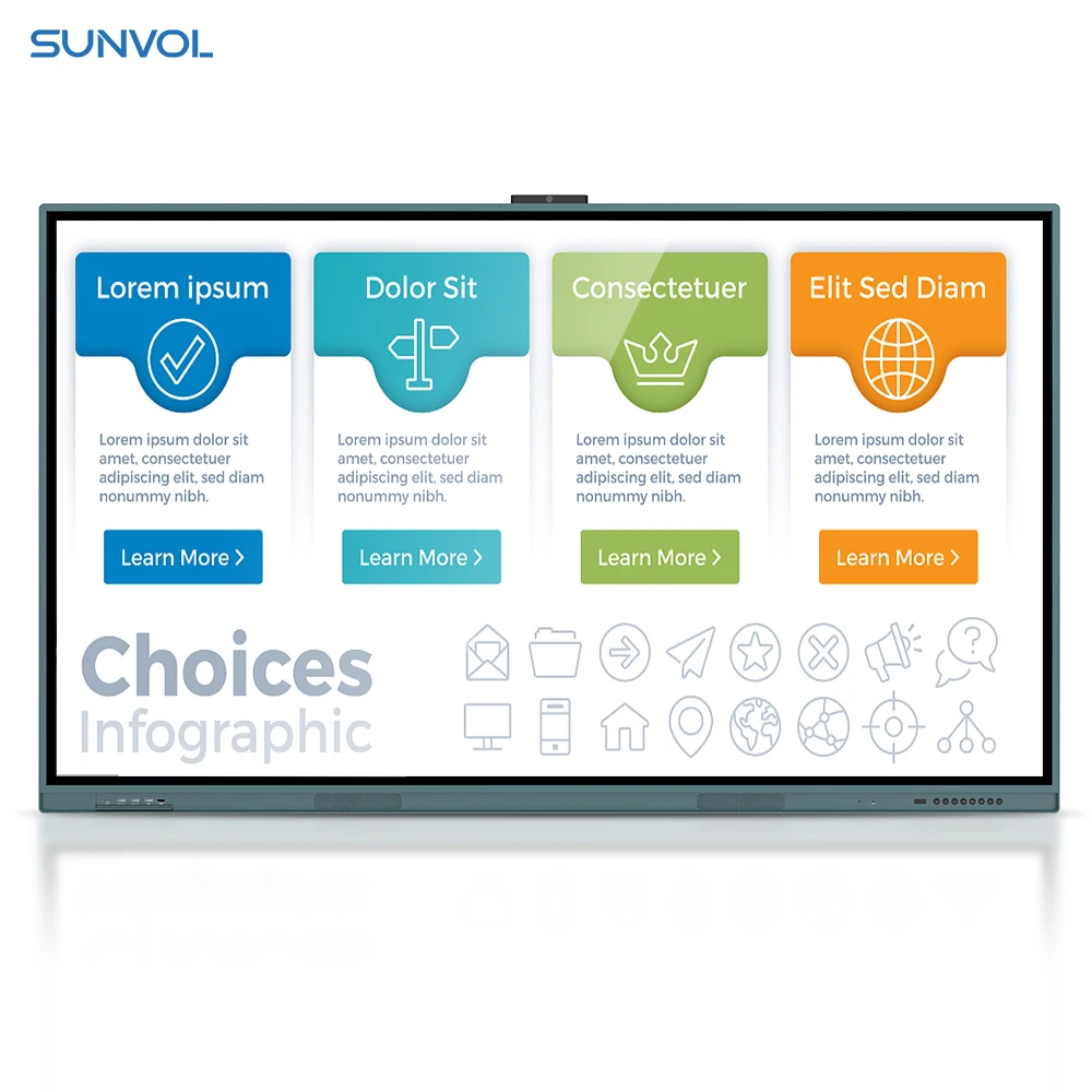 98 inch interactive whiteboard 20 points infrared touch screen smart whiteboard interactive flat panel