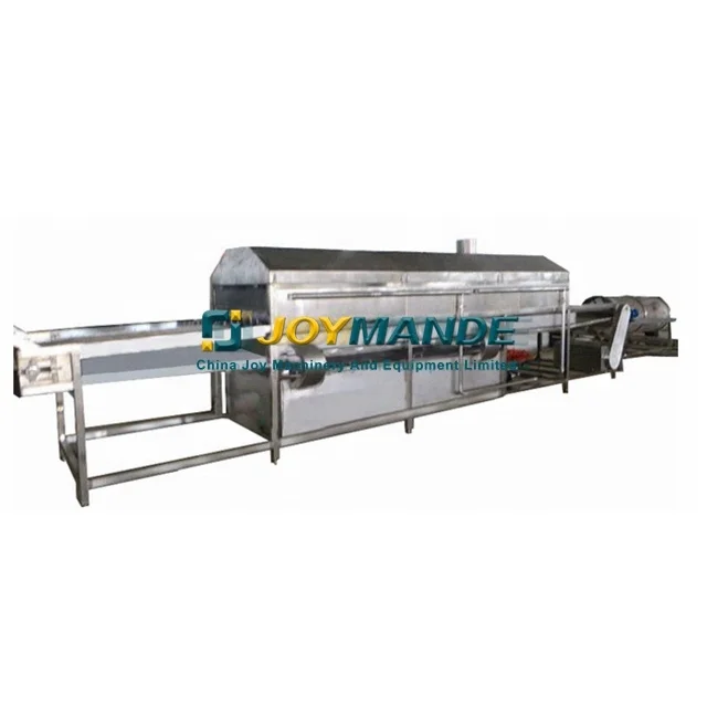 High Efficiency Soda Spraying Yellow Peach Peeling Line Mquina De Pelar Melocotones Maquina Peladora De Duraznos