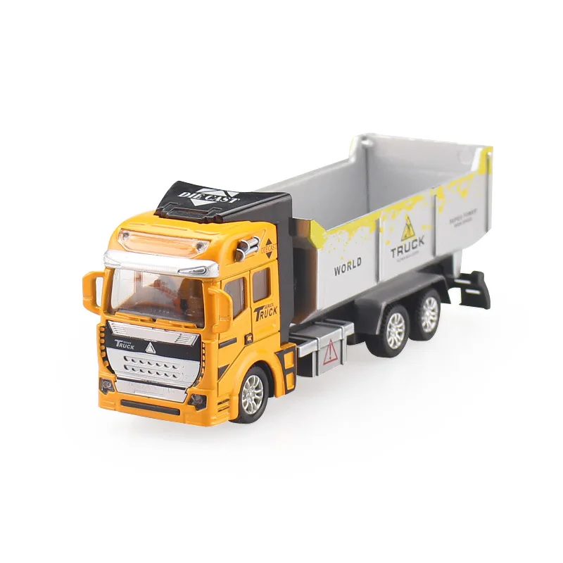 High Quality Alloy Engineering Truck Cement Mixer Truck Model Concrete Mixer Construction Car Kids Toy Gift For Children Gifts