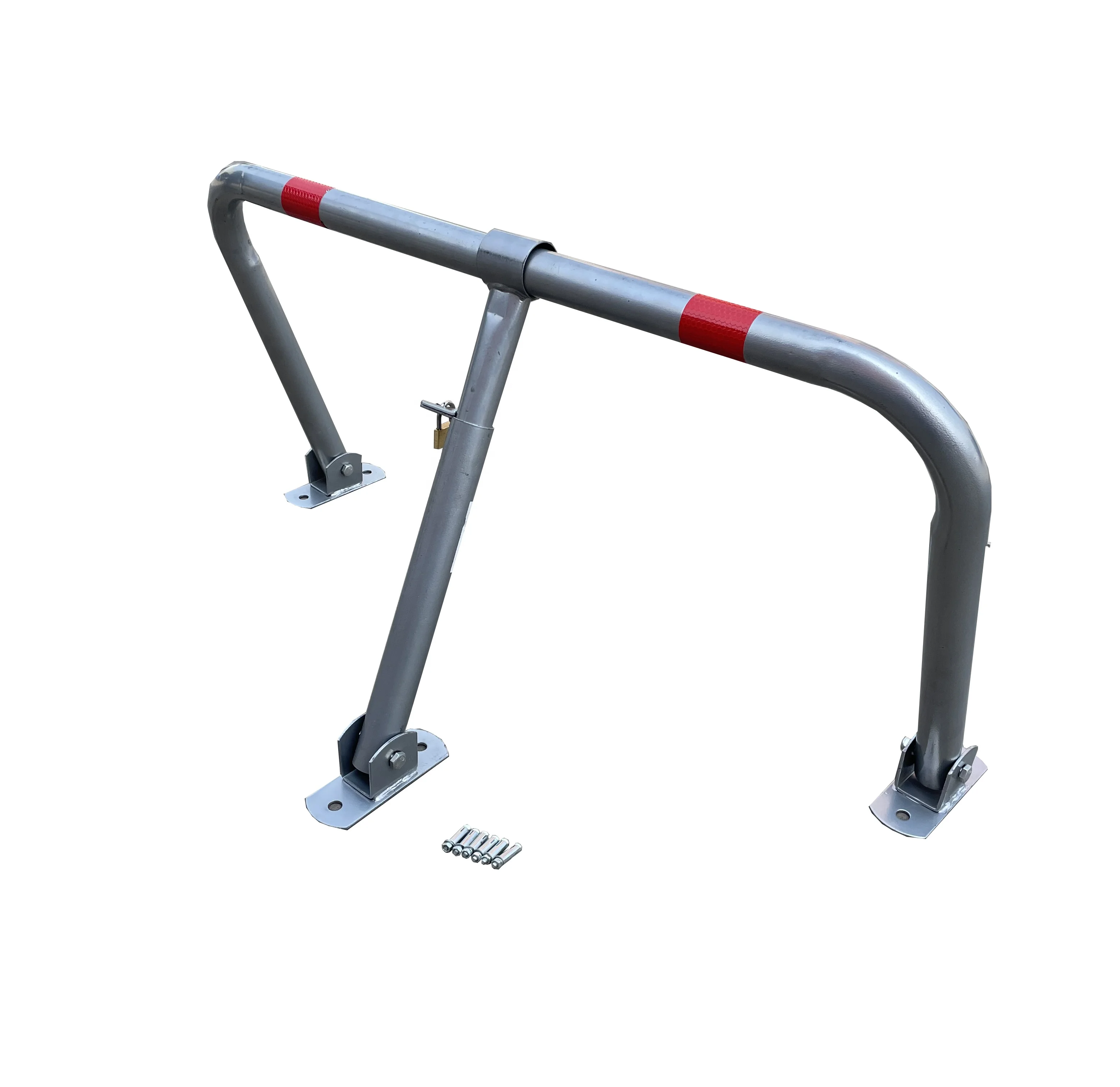 SafetyTraffic Barriers Foldable /Removable  Parking Barrier Posts Square/Round/Swing Type  Parking Protection Posts