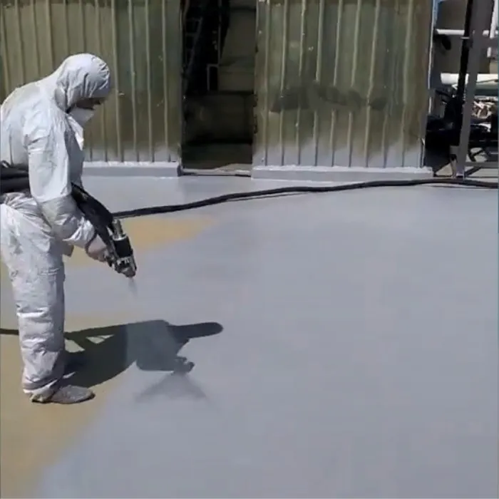 Двухкомпонентное водонепроницаемое полиуретановое распылительное покрытие для крыши