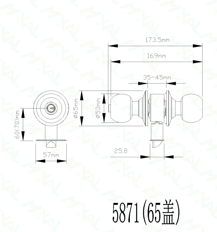 2023 Safety hotel home bedroom furniture interior mortise lock set door handles Lock