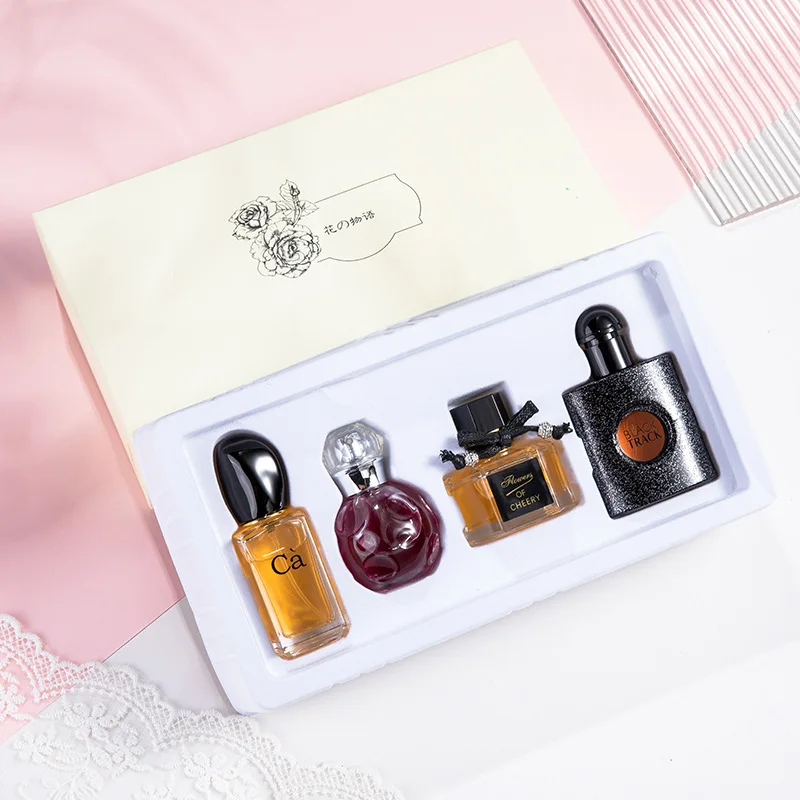 Tiktok perfume perfume set long lasting fragrant  4 piece wholesale