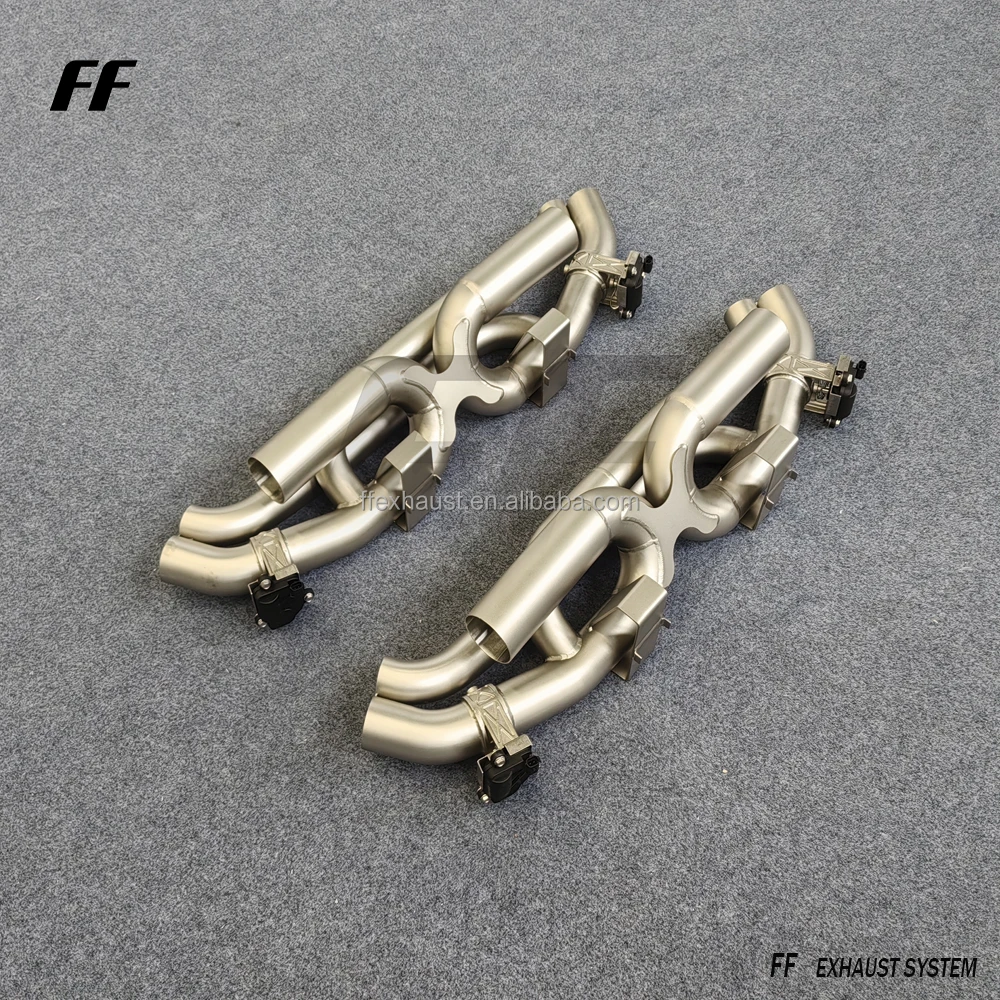 Stainless Steel Exhaust For Porsche 911 992 3.0T Carrera 4S Exhaust Valve Control Exhaust System