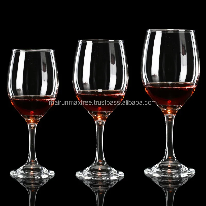 Custom Fashion Luxury Retro Classic Clear High Cup Champagne Glasses Drinking Custom Wine Glass with logo Goblet