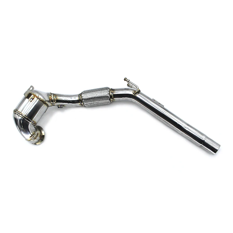 Exhaust Catted Downpipe For VW GOLF VIII/8 2020-2023 Performance With Catalytic Header Manifold Exhaust System Escape