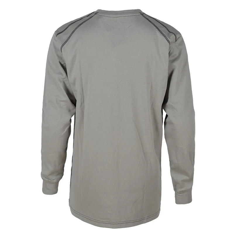 FR Knit Customized Fire Retard Safety Fireproof Frc Flame Resist Fire Resistant Shirt