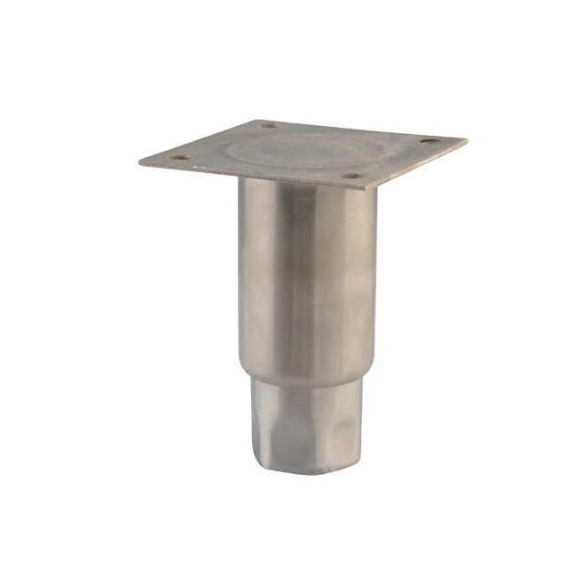 Height Quality Stainless Steel Adjustable Round Metal Furniture Folding Metal Table Leg