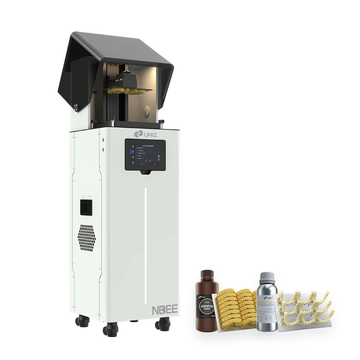 UNIZ Professional 3D printer for Dental 192*120*180mm Printing Size impresora 3D Drucker Liquid Cooling