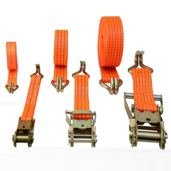 Cheap factory price heavy duty tie down strap laborsaving cargo retractable ratchet strap