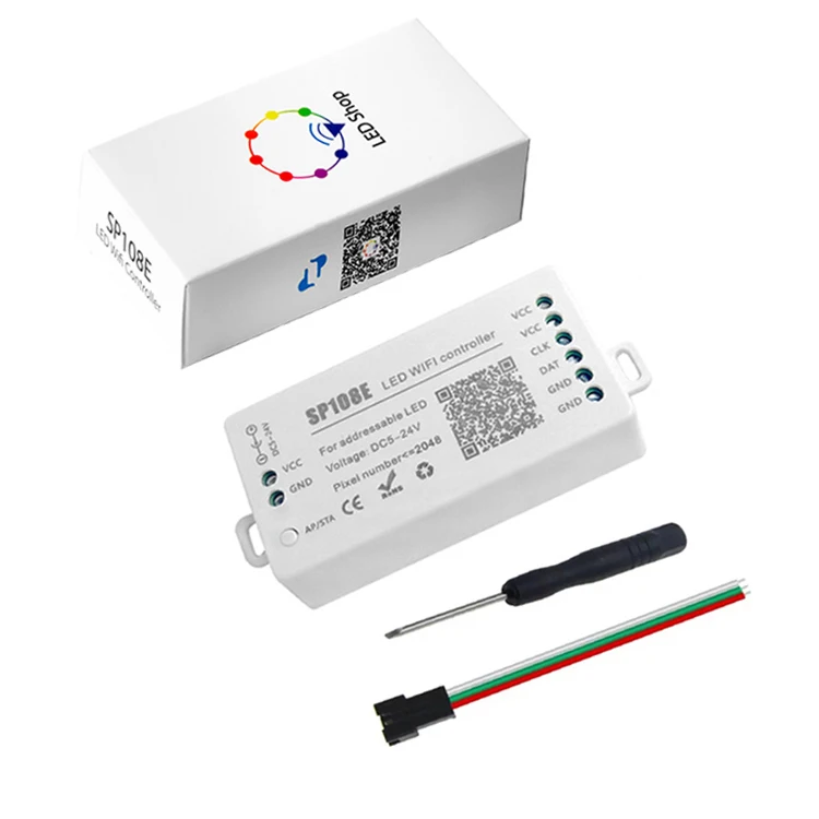  SP108E SP107E SP105 SP110E WS2811 WS2812B SK6812 APA102 Android ISO APP умный светодиодный пиксельный Wi-Fi