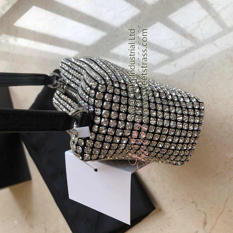 Arrival Luxury Women crystal rhinestone hand bags full crystal lady bags