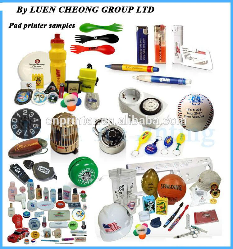 LC Brand Single Color Toy SD Card Tampografia Pad Printing Machine for Pen Spectacle Case Printing