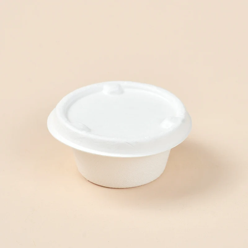 Top Bagasse Eco-friendly Biodegradable Disposable 2oz Cup Sauce cup