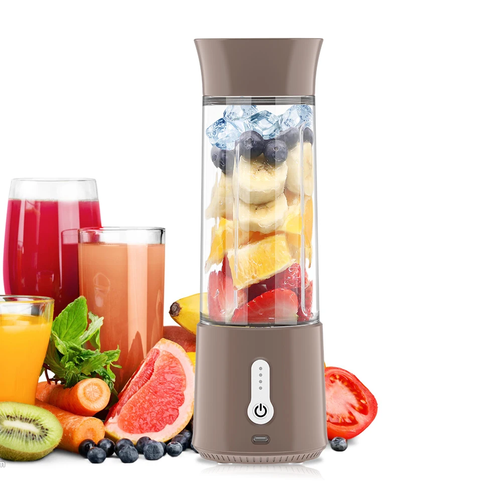 Mini Blender for Shakes and Smoothies Made with BPA-Free Material Portable Juicer White Color