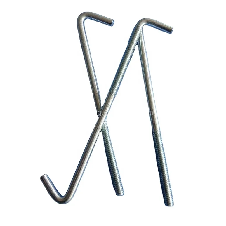 Carbon steel stainless steel hook bolts hot- dip galvanised