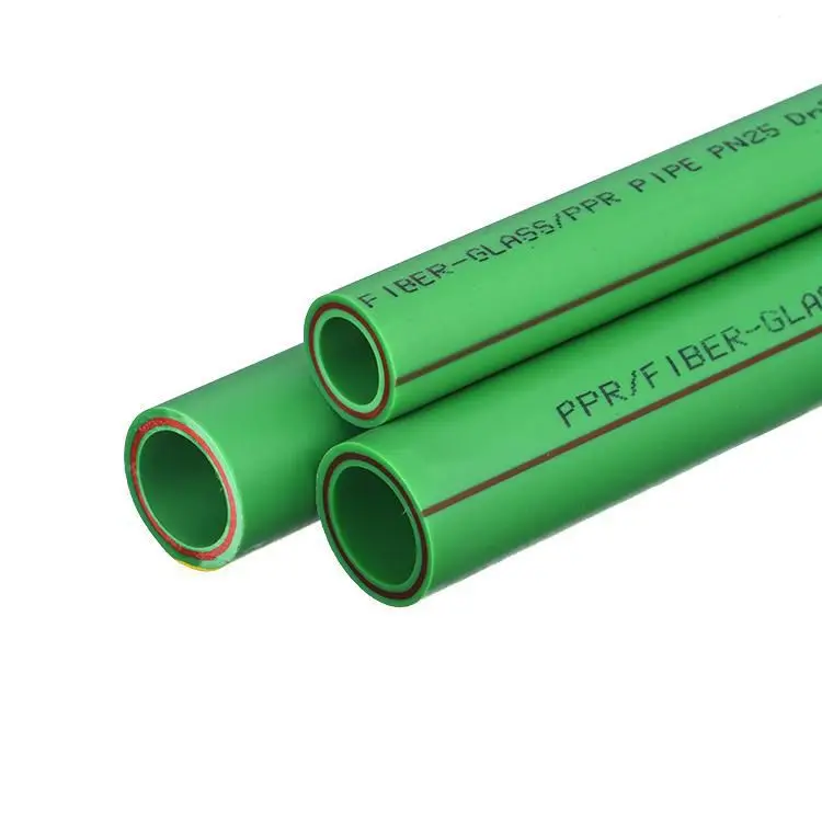 red line glass fiber reinforced ppr pipe for hot water ppr pipe insulation ppr pipes for plumbing or heating